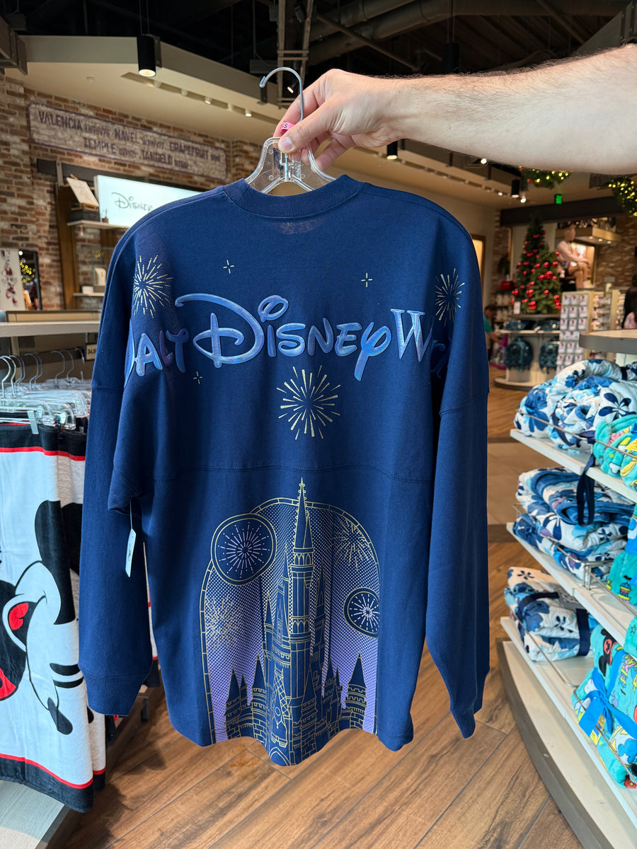 Walt Disney World Castle Navy Spirit Jersey – Neverland Delivery