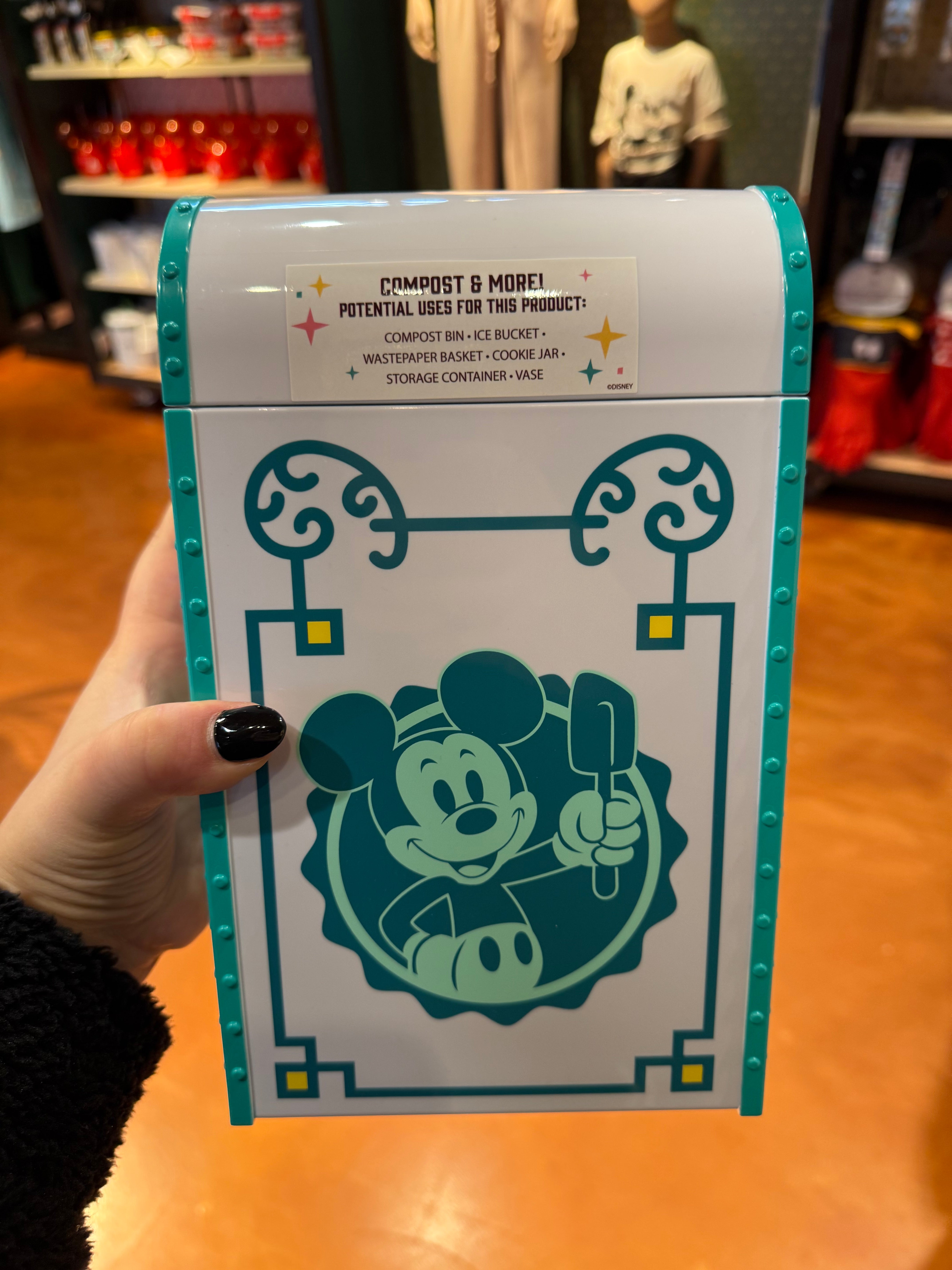 Mickey Mousewares Disney Trash Can – Neverland Delivery