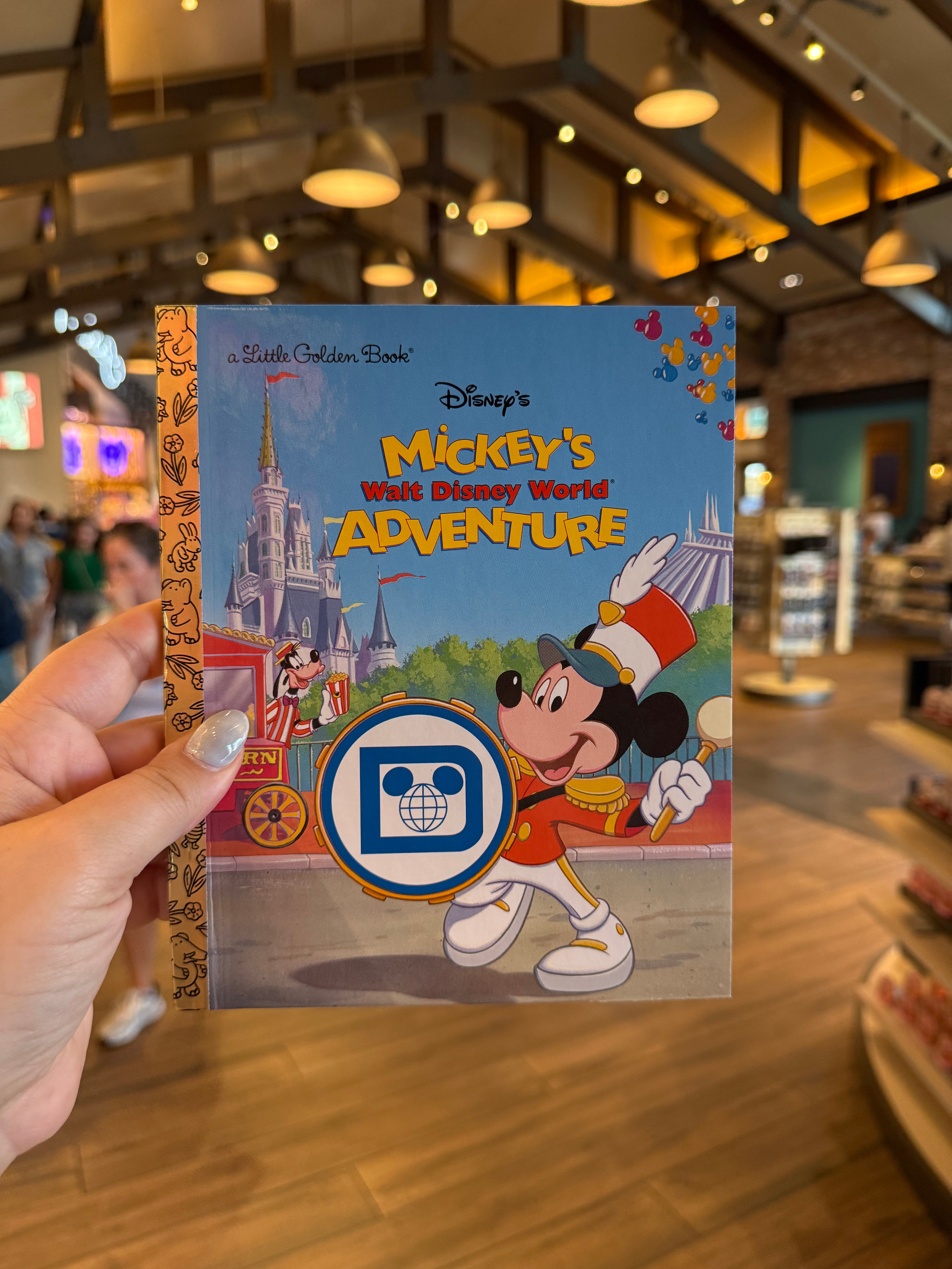 A Little Golden Book - Mickey's Walt Disney World Adventure