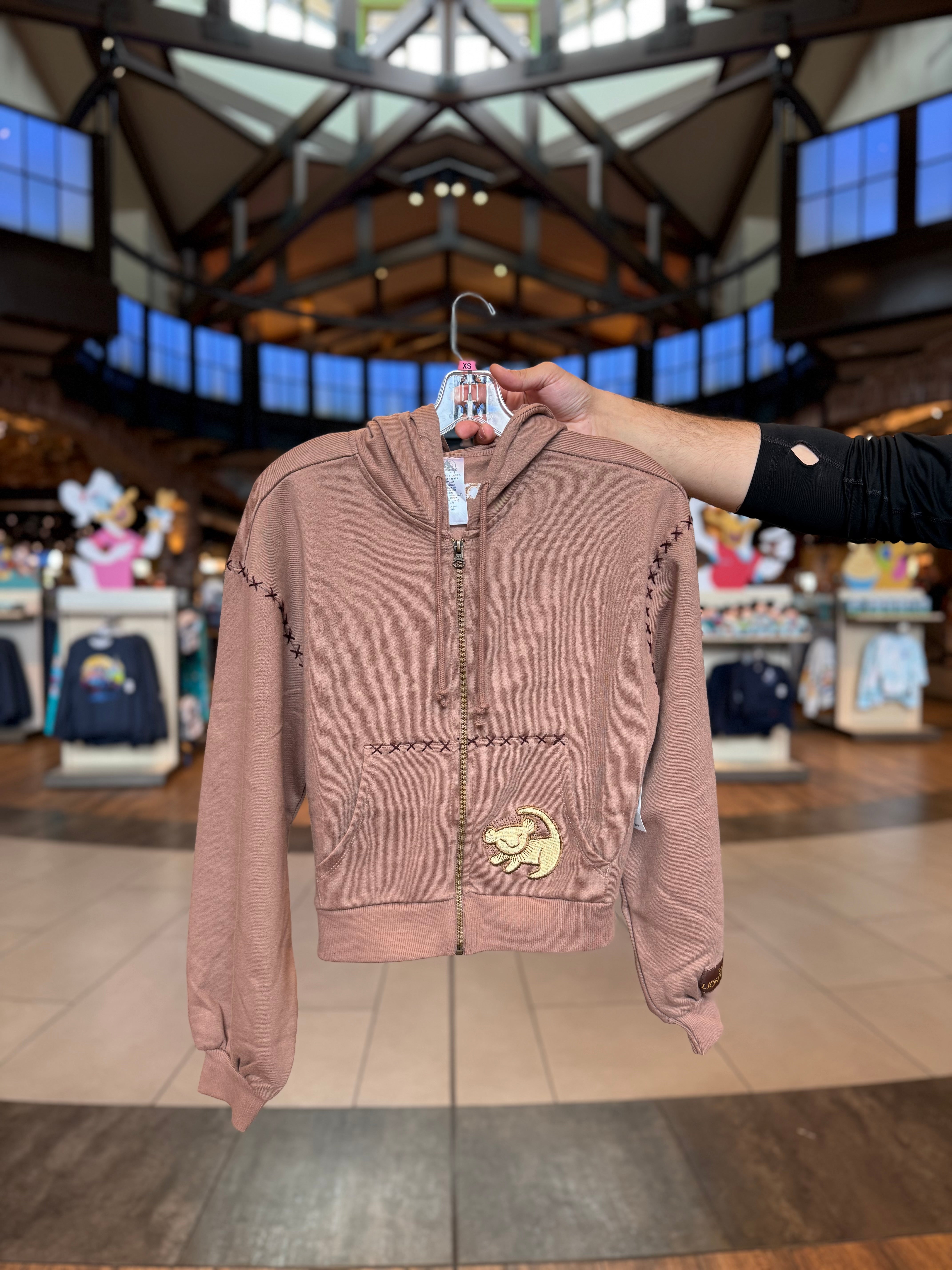 The Lion King Brown Zip Up Hoodie – Neverland Delivery
