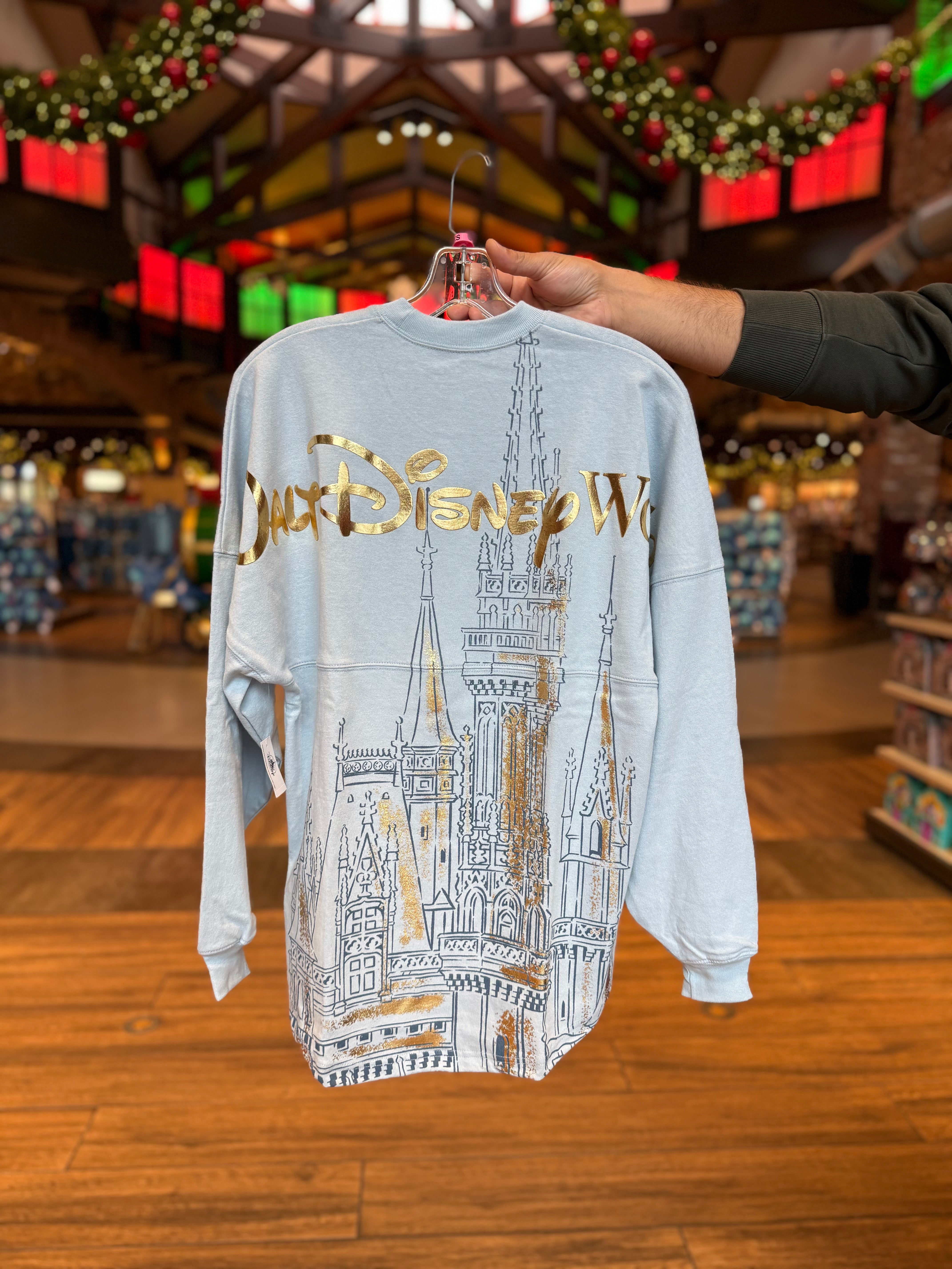 Walt Disney World Castle Gold and Grey Spirit Jersey – Neverland