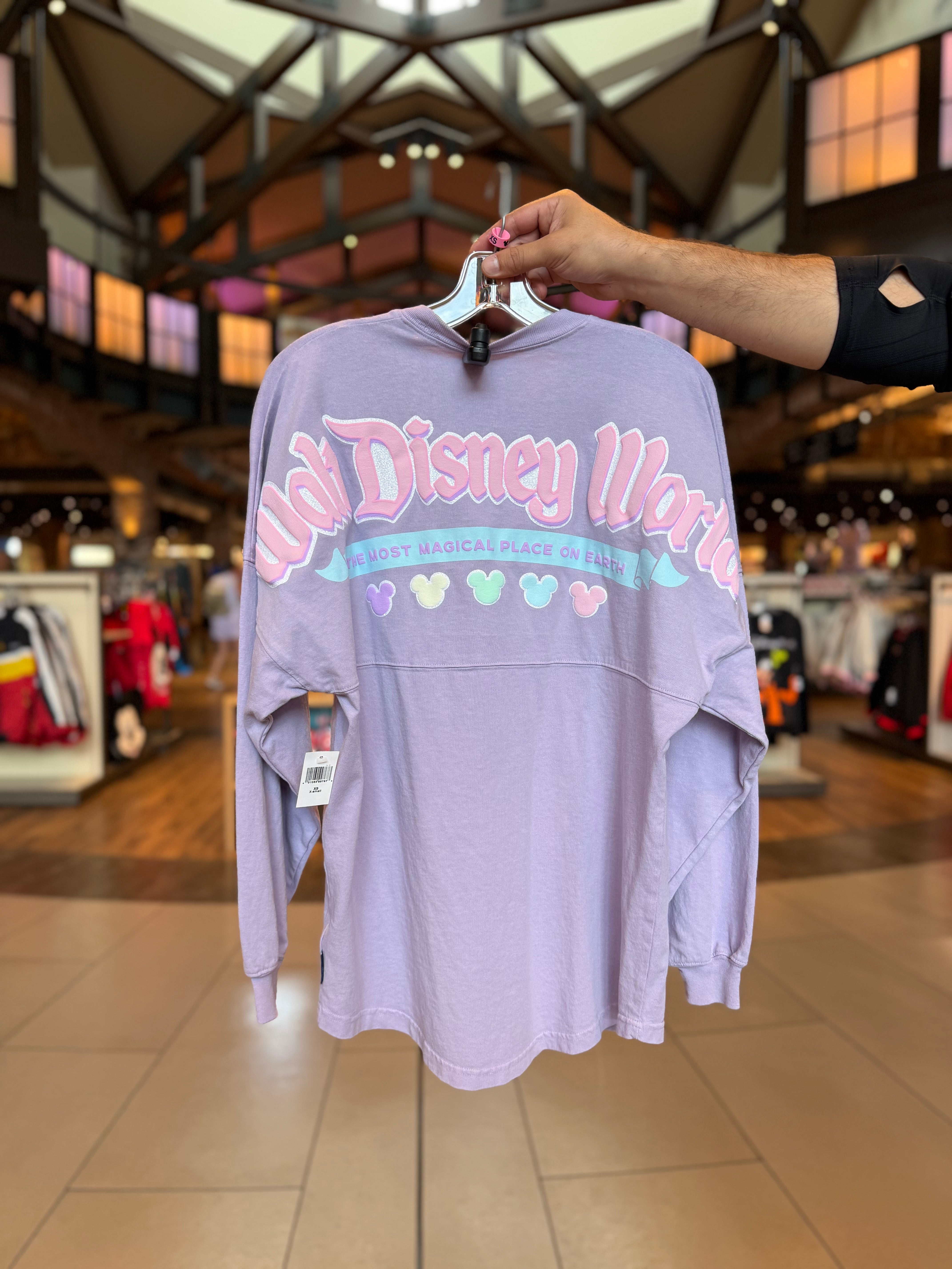 Walt Disney World Marquee Lilac Spirit Jersey – Neverland Delivery