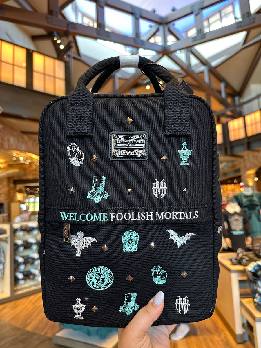 Loungefly Haunted Mansion deals Foolish Mortals Bag