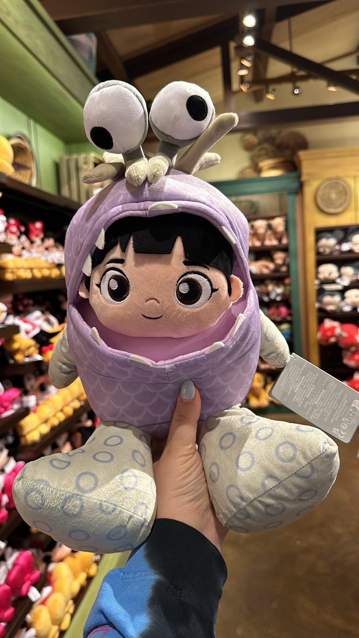 boo monsters inc plush Boo Big Feet Plush – Neverland Delivery