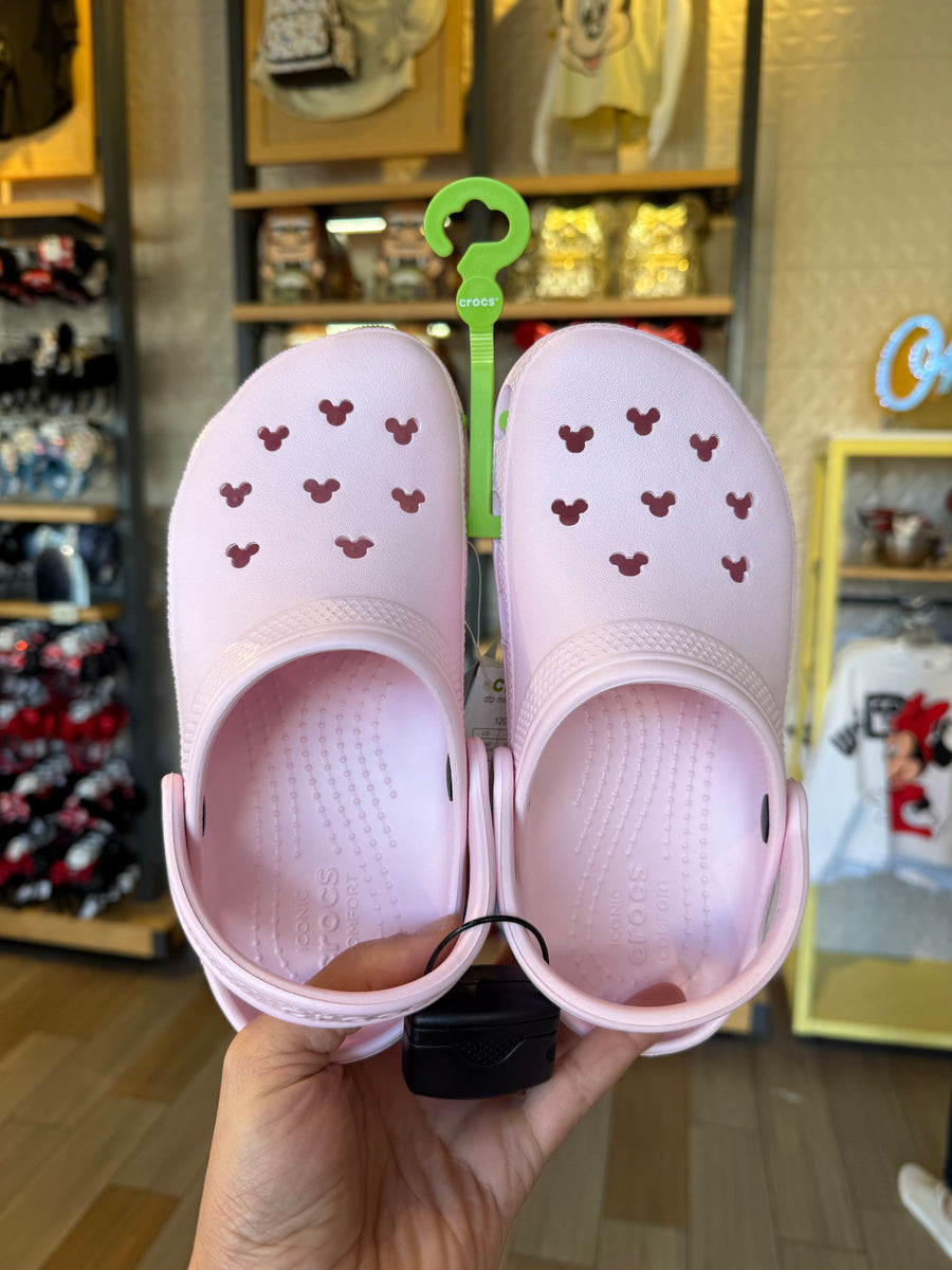Mickey Pink Crocs – Neverland Delivery