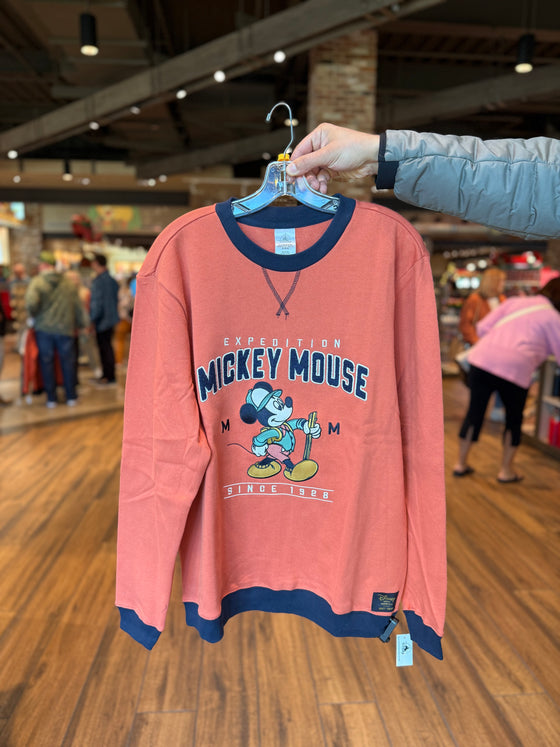 Expedition Mickey Mouse Sweatshirt by Bret Iwan