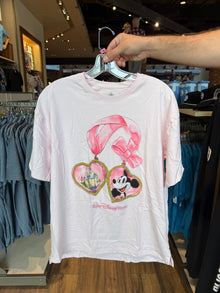  Magic Kingdom Mickey Locket Pink Tee
