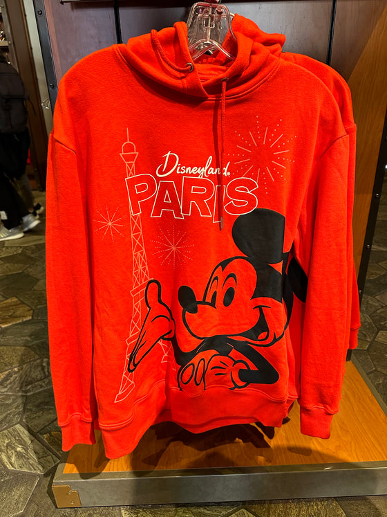 Disneyland Paris Mickey Red Hoodie