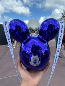  Disney 100 Platinum Celebration Mickey Balloon Popcorn Bucket