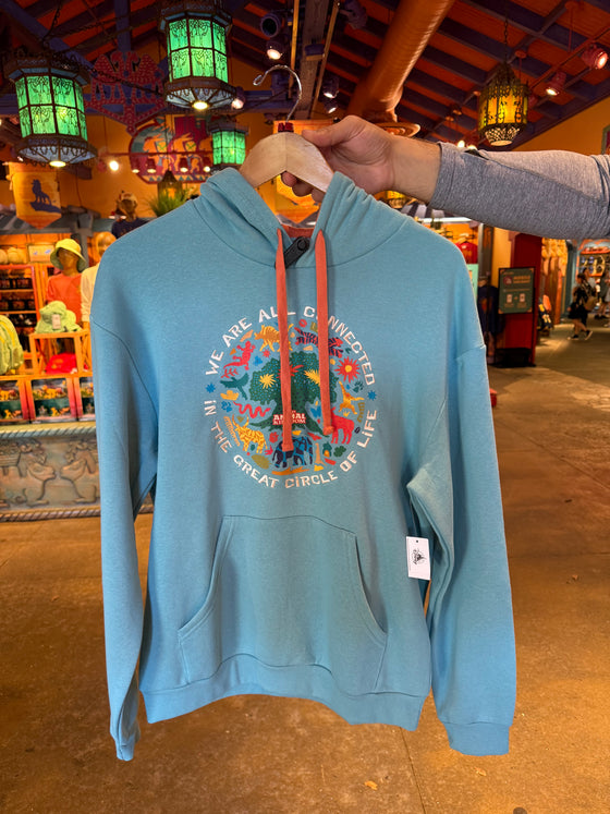 We Are All Connected Blue Hoodie