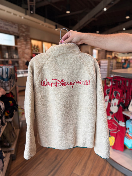 Santa Mickey Sherpa Jacket