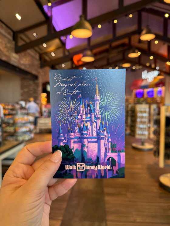 The Most Magical Place on Earth Castle Postcard