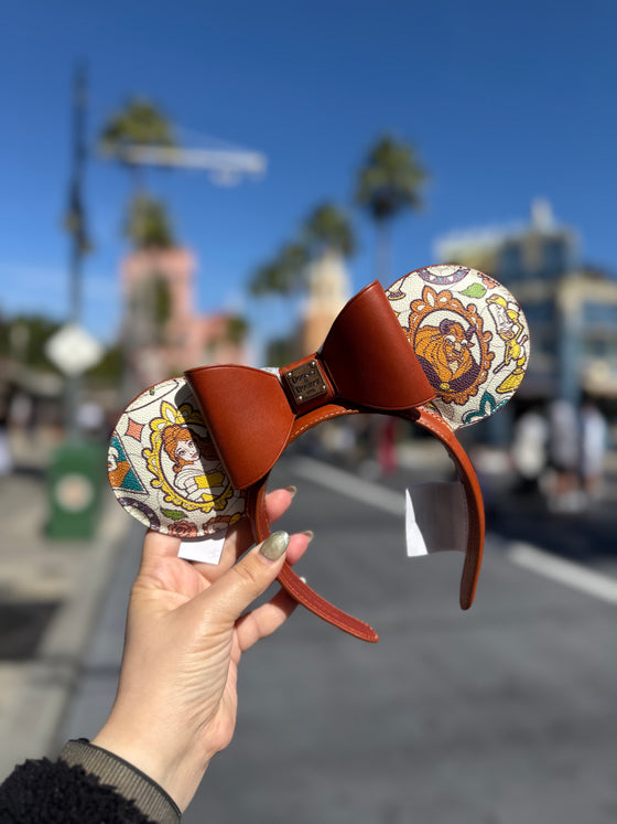 Beauty and The Beast Stained Glass Ears by Dooney and Bourke