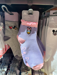  Daisy Duck Purple and Pink Socks