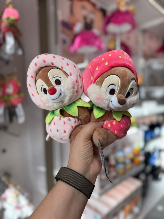 Chip and Dale Strawberry Collection Plushes