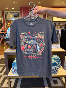  Hollywood Studios Map Tee