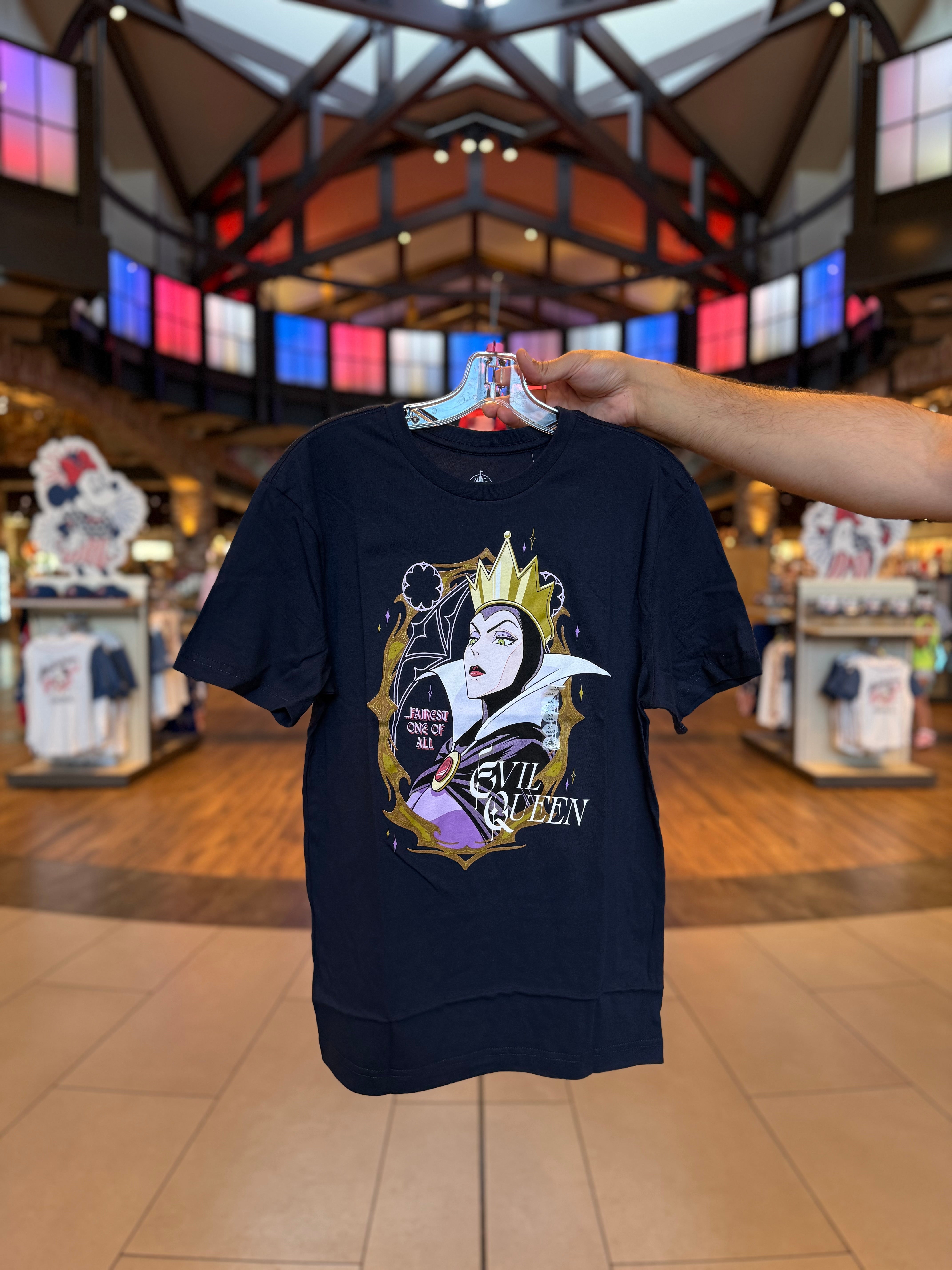 Evil Queen Halloween Black Tee – Neverland Delivery