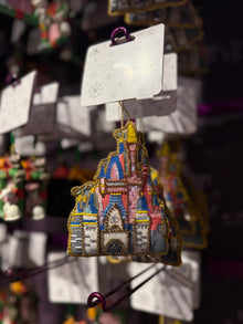  Cinderella Castle Felt Ornament