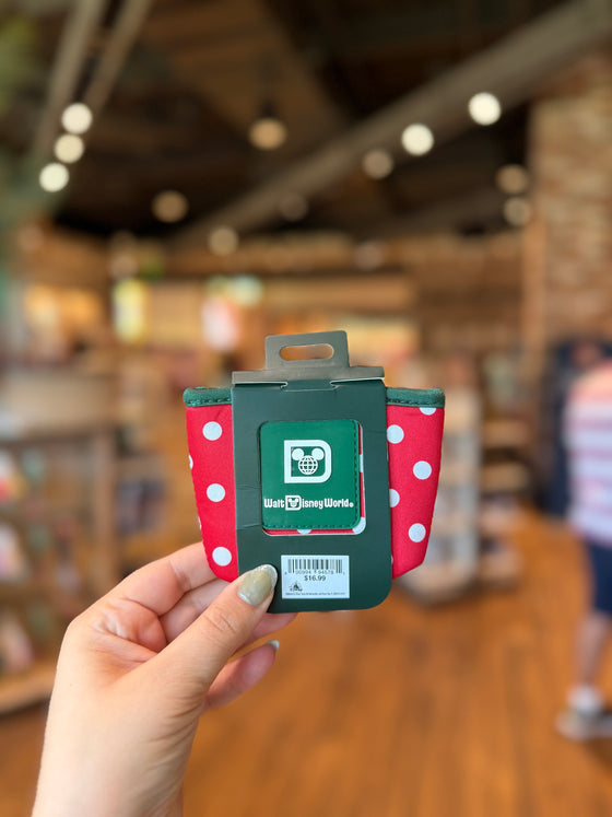 Minnie Polka Dots Fabric Cup Sleeve by Starbucks