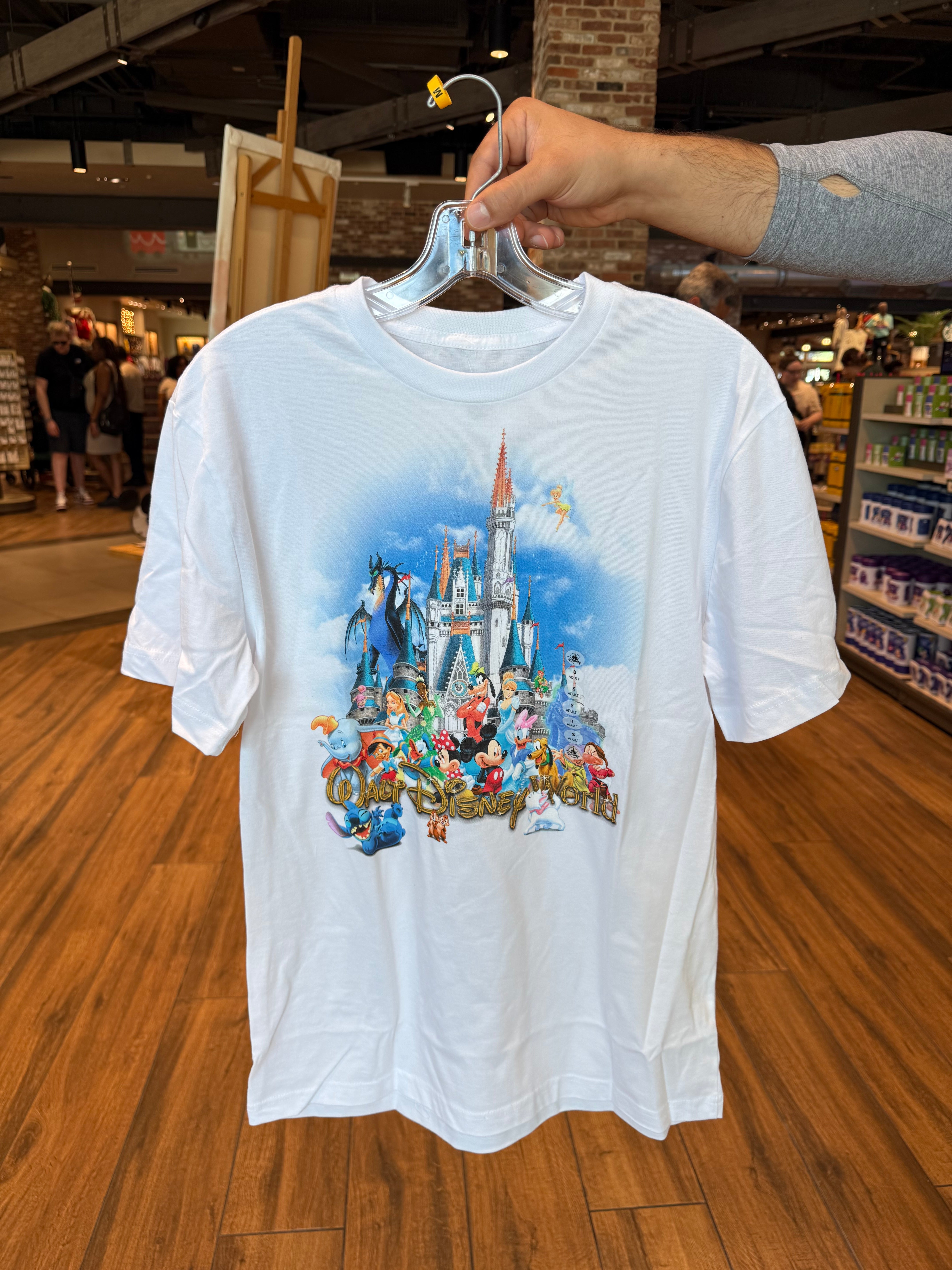 disney castle tee