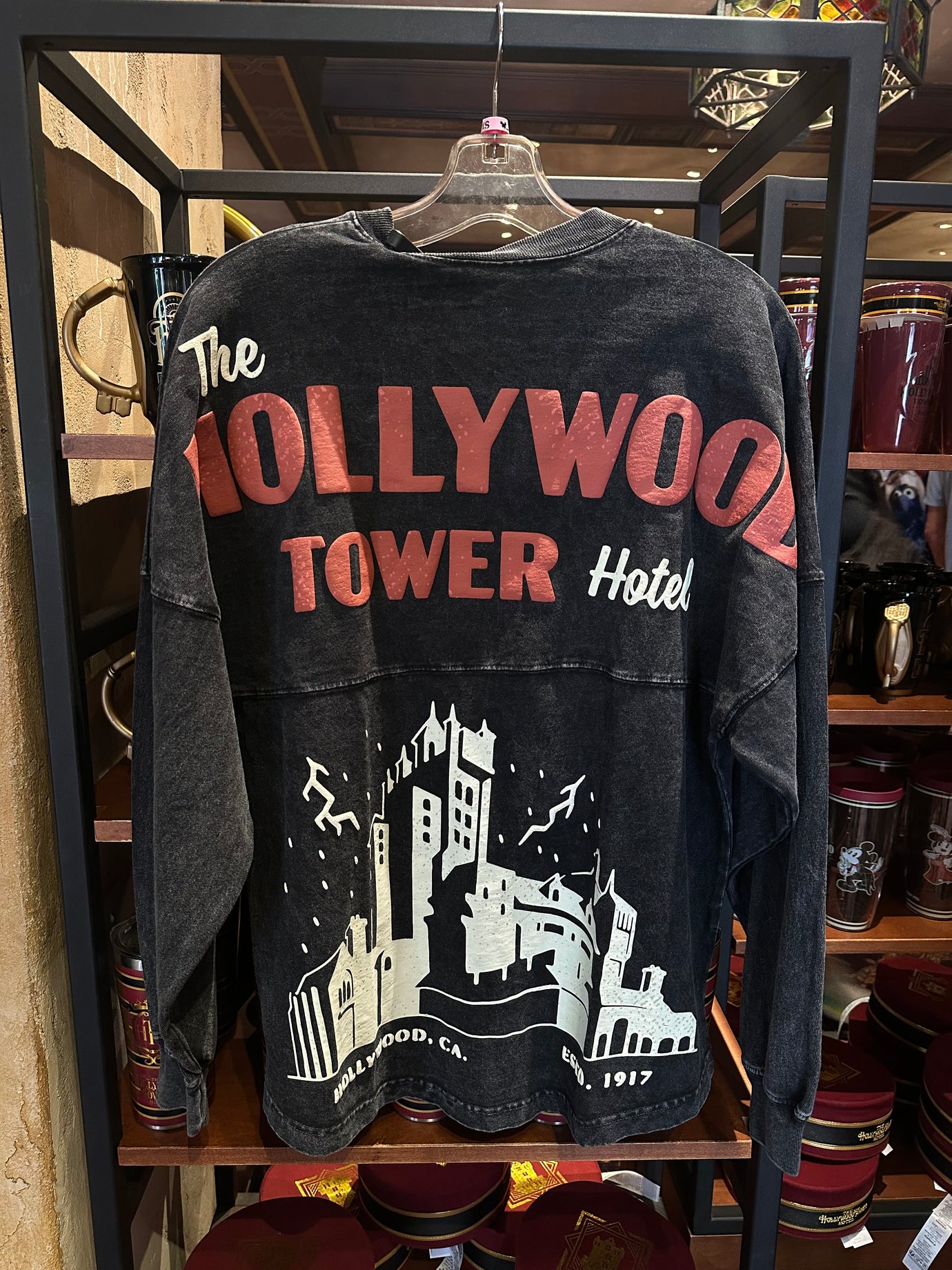 【限定】Spirit Jersey　ホーンテッドマンションXSサイズ The Hollywood Tower Hotel Spirit Jersey – Neverland Delivery