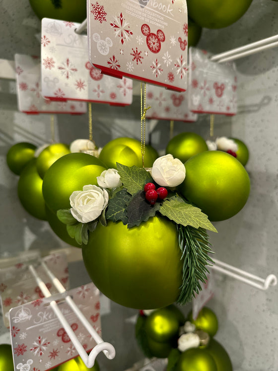 Green Mickey Ornament - Customized