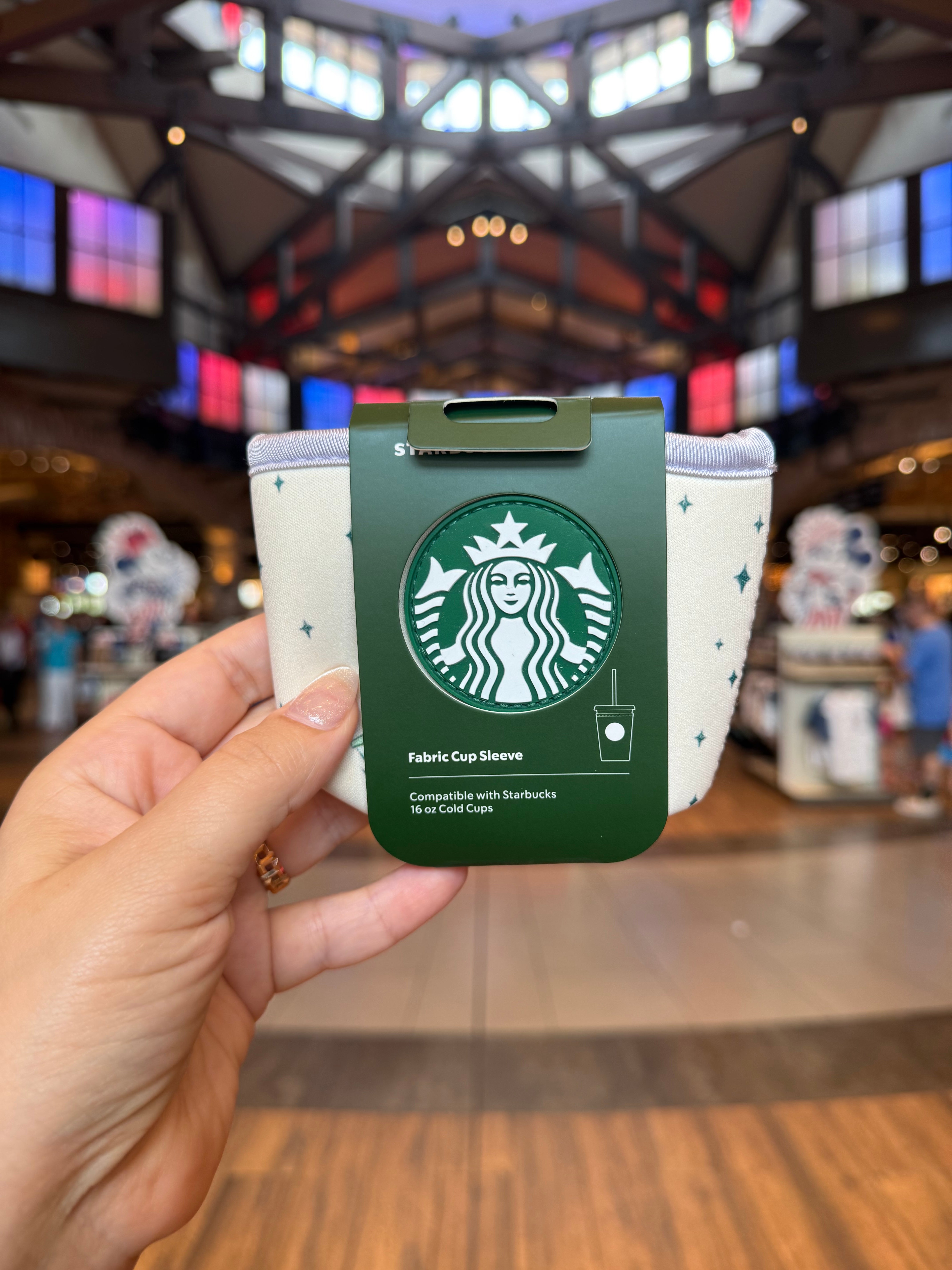 Disney Castle Icons Cup Sleeve by Starbucks – Neverland Delivery
