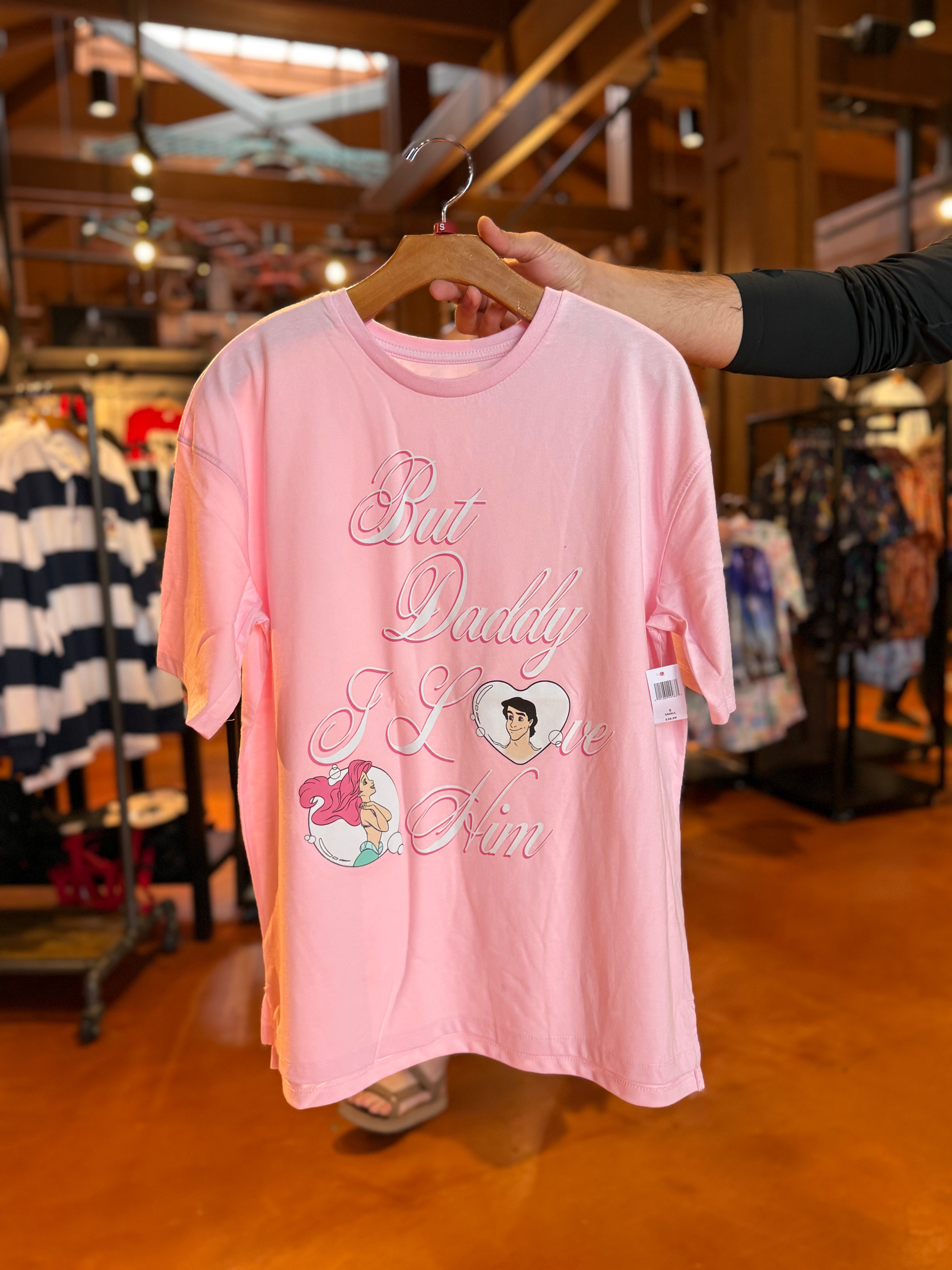 But Daddy I Love Him Pink Tee – Neverland Delivery