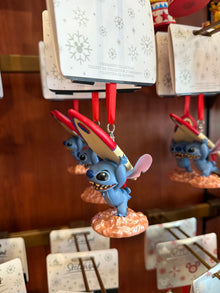  Stitch with Surfing Board Ornament