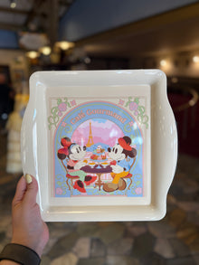  Mickey and Minnie France Pavilion Tray