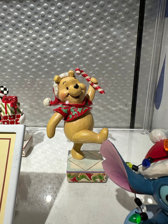 Christmas Pooh Figurine by Jim Shore