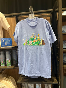  Destination D23 Disney Castles Blue Tee