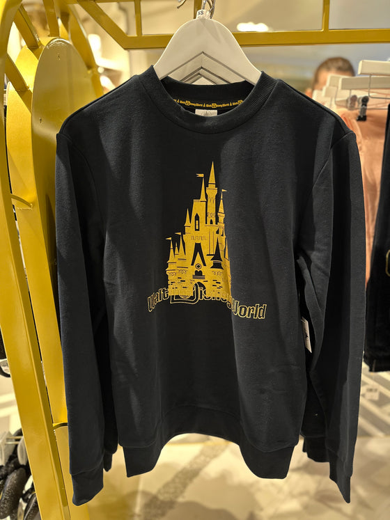 Black And Gold Castle Pullover