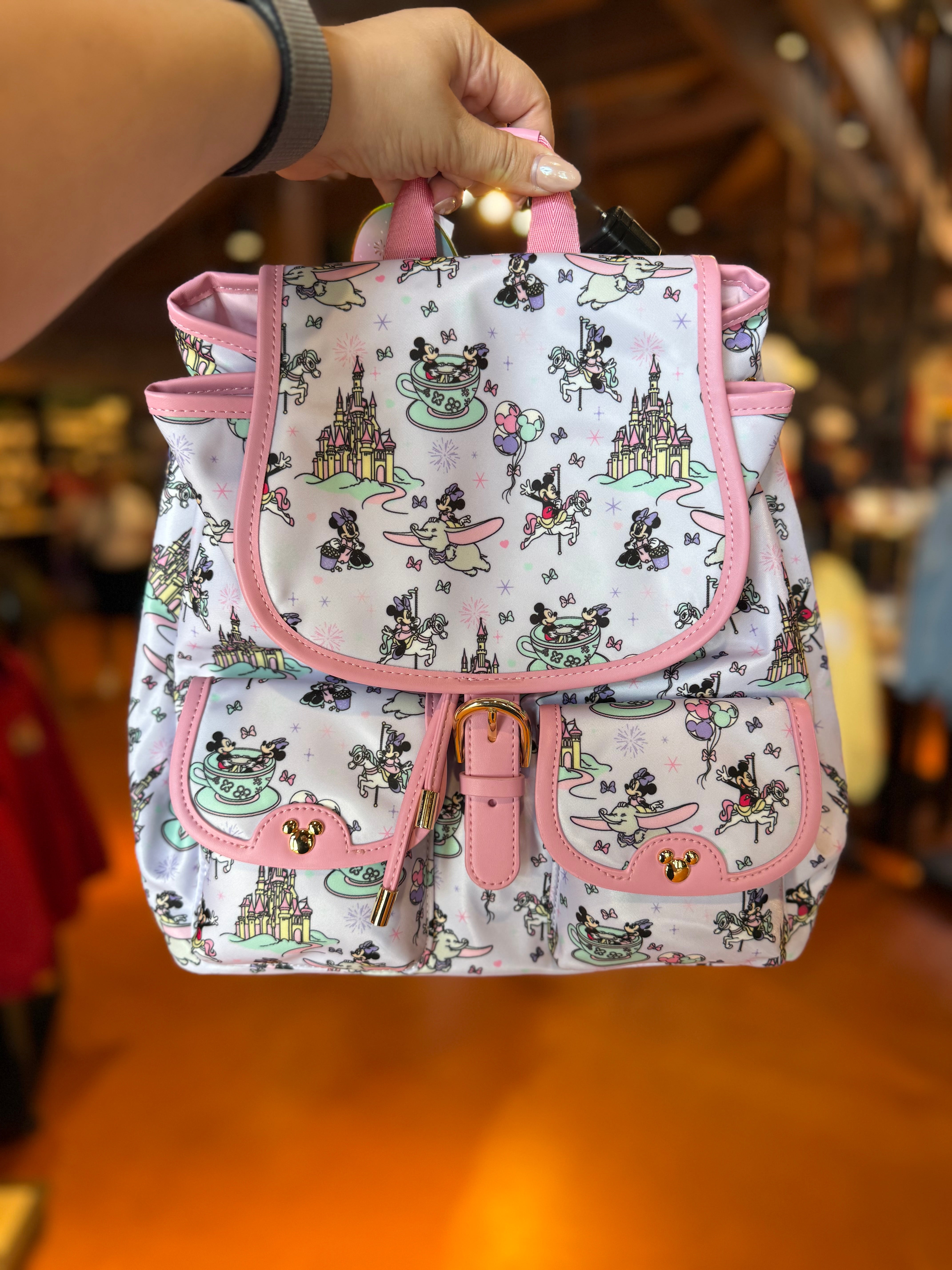 Fantasyland Mickey and Minnie Backpack by Stoney Clover Lane