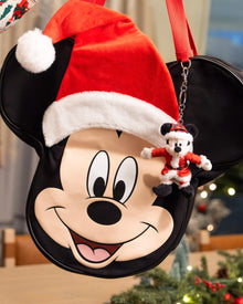  Santa Mickey Canvas Tote *PREORDER*