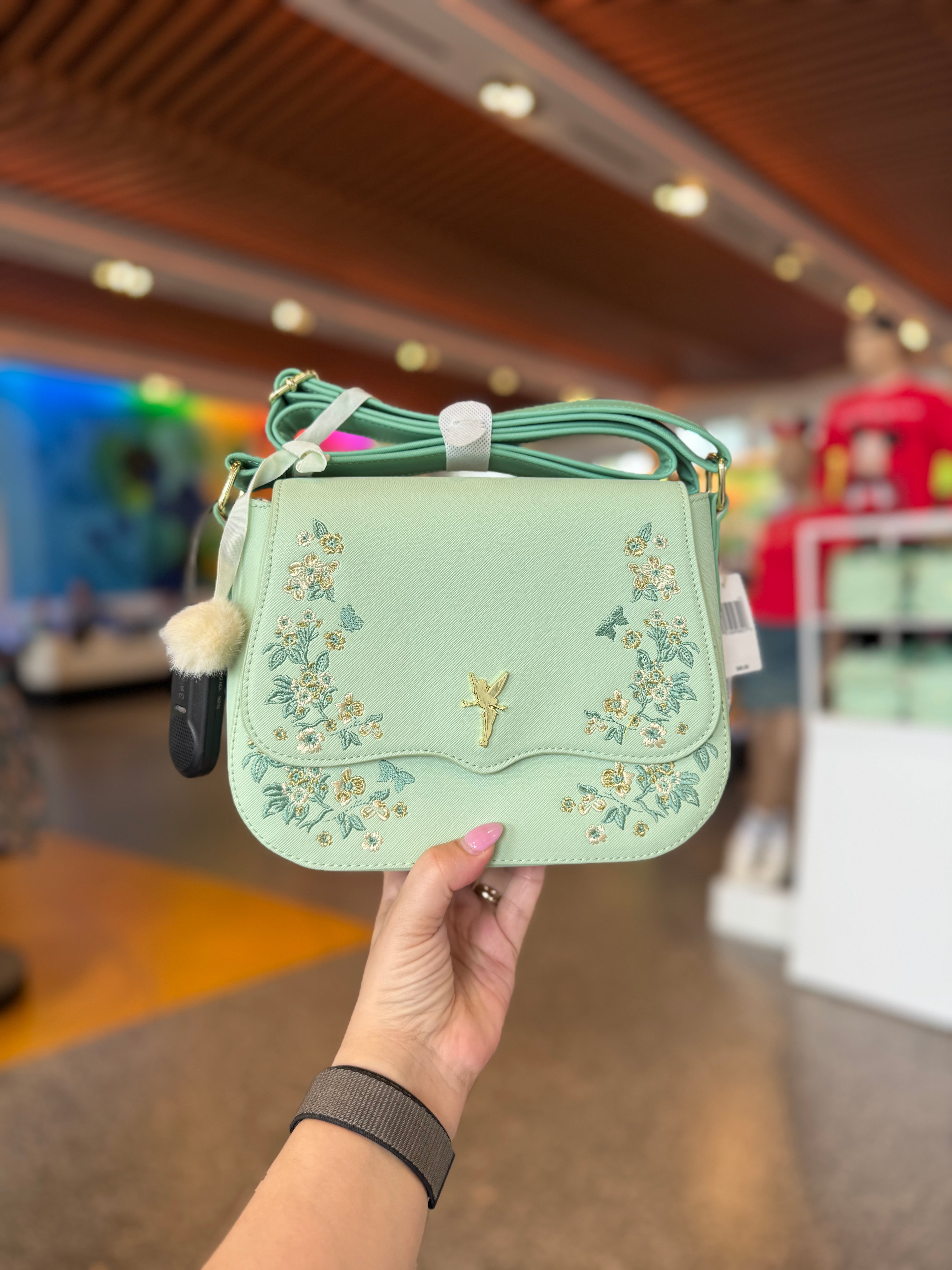 Tinkerbell Green Crossbody Purse – Neverland Delivery