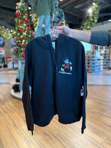  Original Mickey Black Zip Up Hoodie