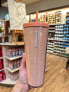 Peach and Rose Gold Mickey Tumbler by Starbucks