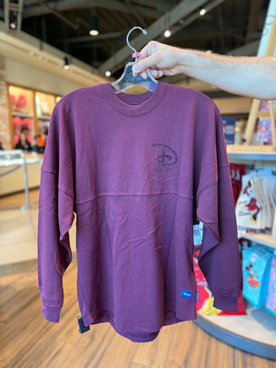 Walt Disney World Rhinestone Burgundy Spirit Jersey