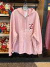 Sweethearts Mickey and Minnie Pink Zip Up Hoodie