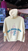 WDW Minnie with Castle Yellow Zip Up Hoodie