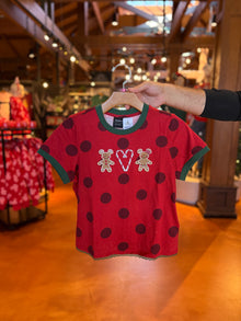  Gingerbread Mickey and Minnie Tee by Her Universe