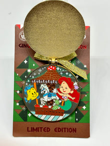  Christmas Beach Club Ariel Ornament Pin