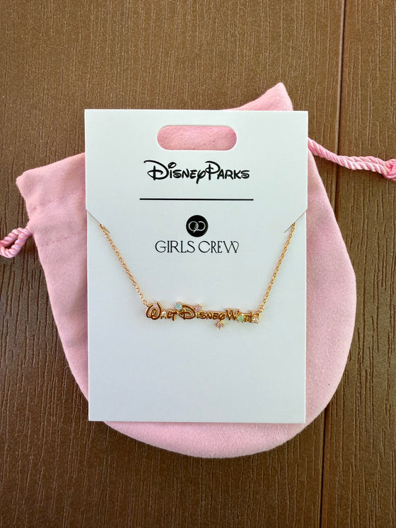 Walt Disney World Necklace by Girls Crew