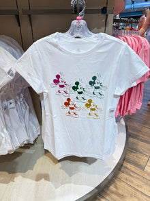  Colored Mickey Tee