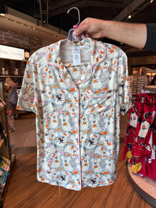  Ghost Mickey and Ghost Minnie Pajama Set (With Pants)