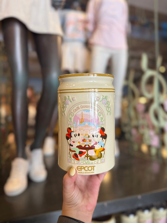 Mickey and Minnie France Pavilion Jar