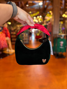  Gingerbread Minnie Velvet Shoulder Bag