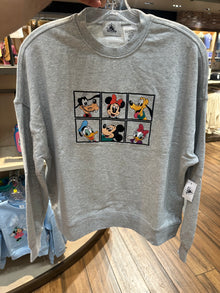  Mickey and Friends Grey Pullover