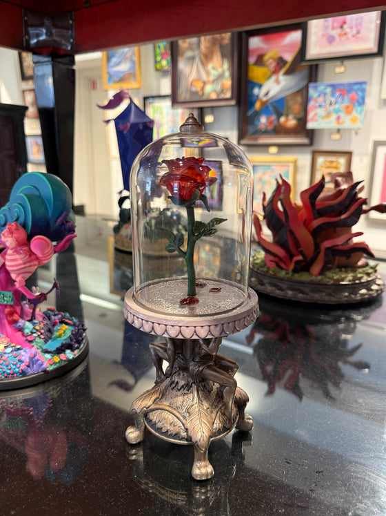 Beauty and The Beast Rose Figurine